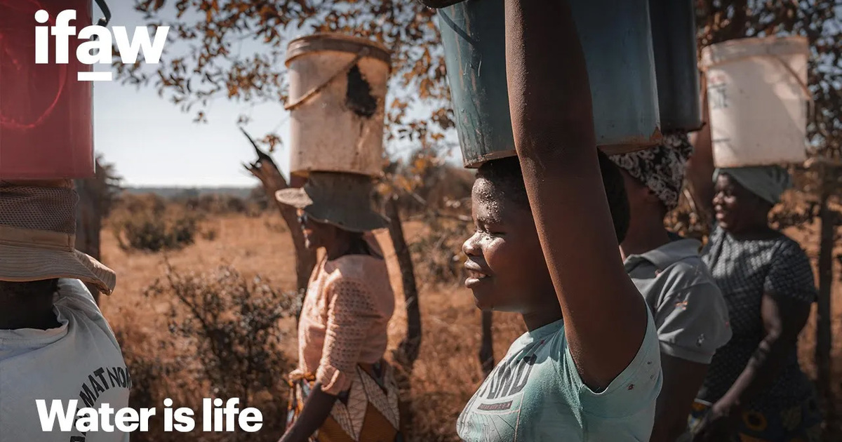 Clean water for drought-stricken villages in Africa protects wild