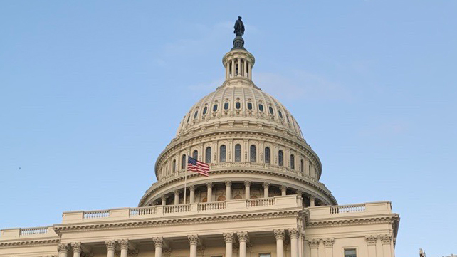 The United States Capitol building in Washington, D.C.