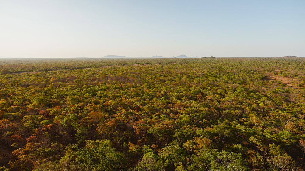 Vue aérienne de Kasungu