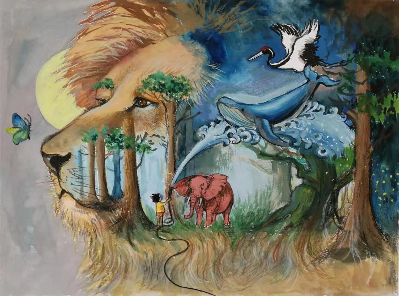 Top more than 58 wildlife save animals drawing competition xkldase.edu.vn