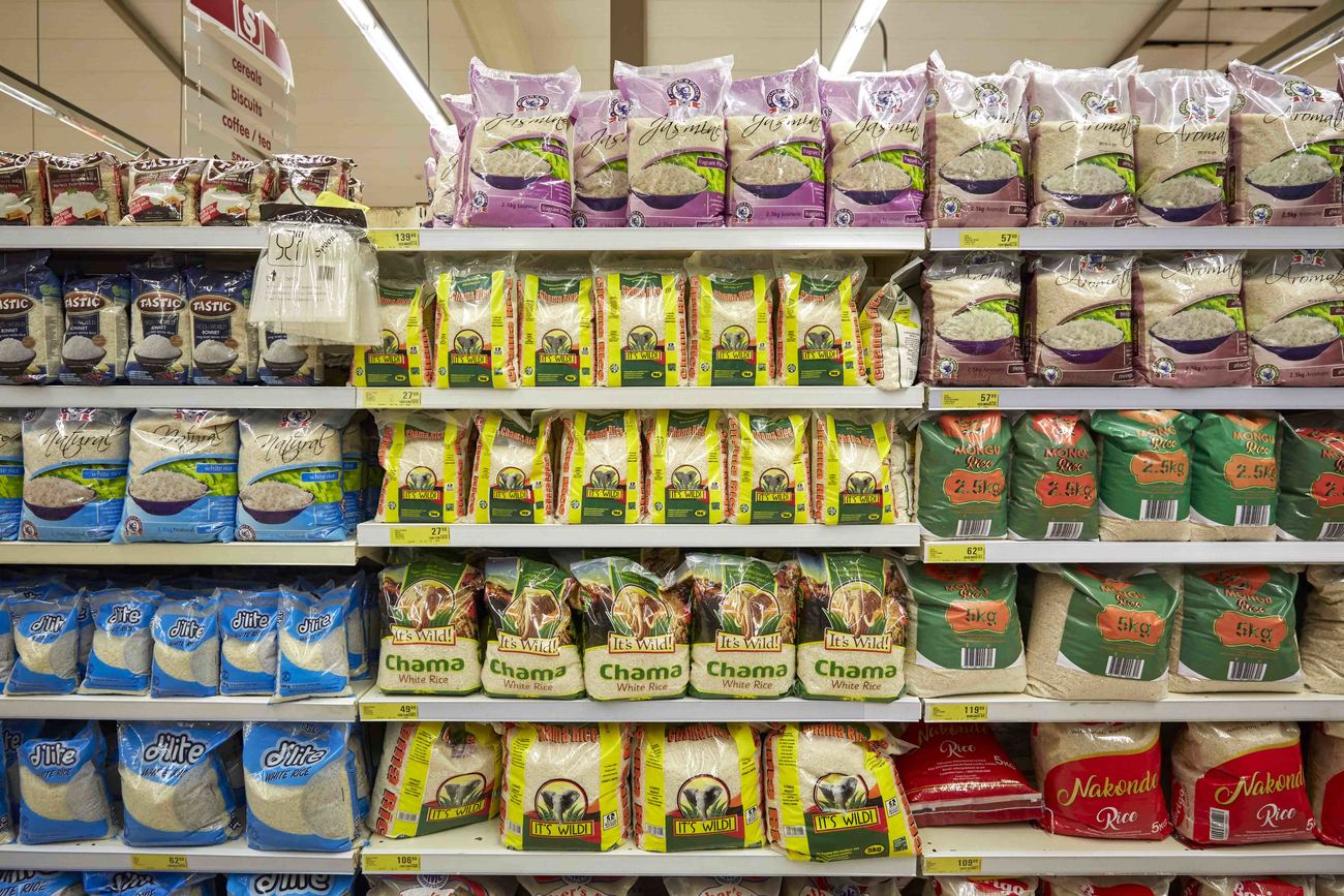 It's Wild! products for sale in Shoprite, a South African supermarket chain, Chipata, Zambia.