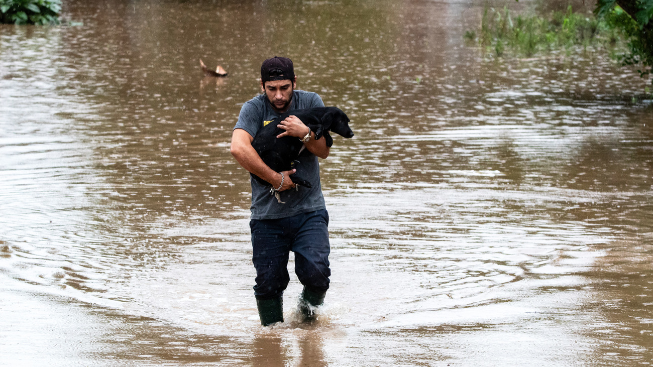 Inondations dans le Rio Grande do Sul, Brésil.