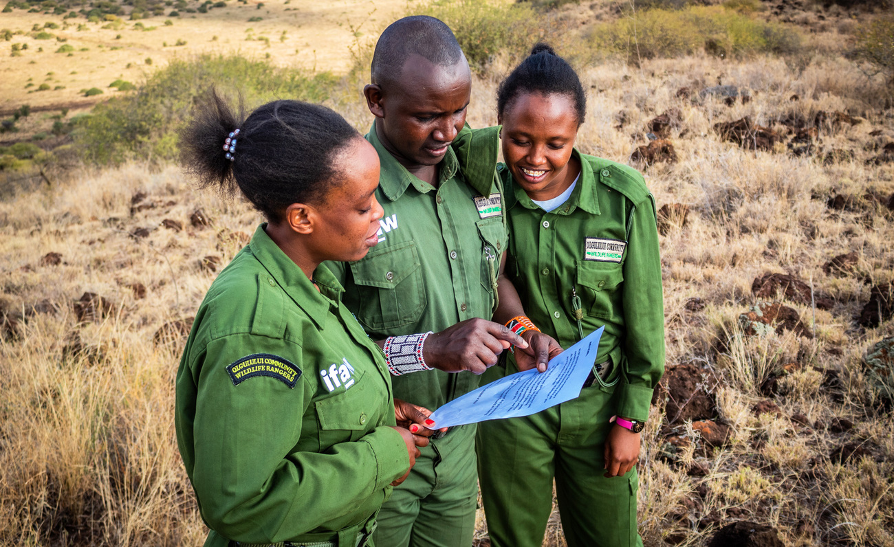  IFAW-supported Team Lioness Olgulului Community Wildlife Rangers (OCWR)