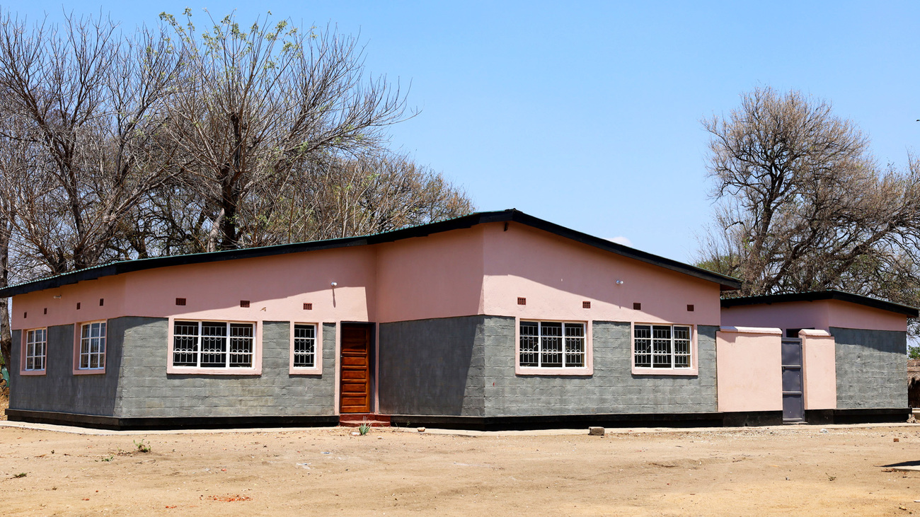 Ranger base at Luambe National Park, Zambia.
