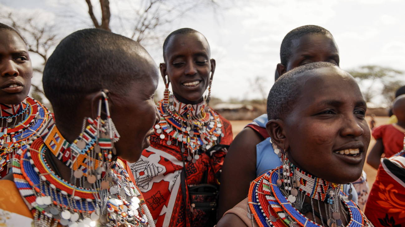 Maasai women, Amboseli, Kenya.