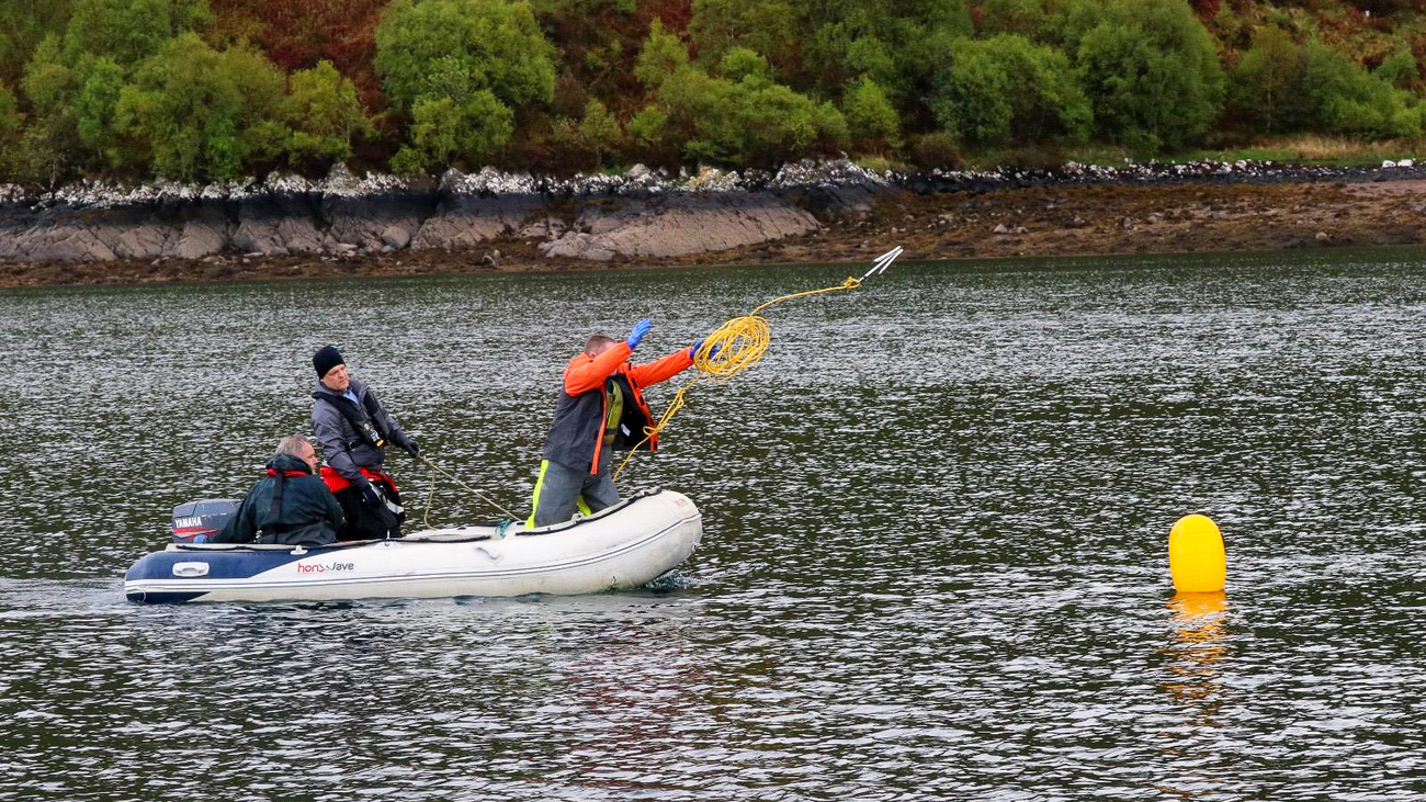 Marine experts, local stakeholders and conservation partners participate in specialised disentanglement training hosted by SEA in Scotland to support safer responses to whale entanglements.